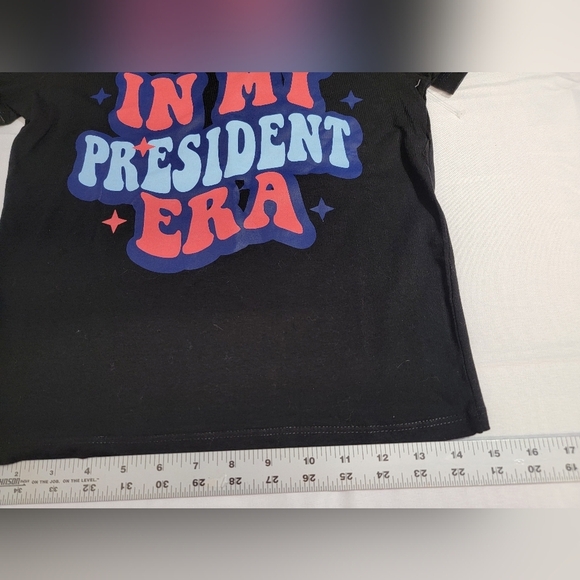 Miss Popular In My President Era Short Sleeve T-Shirt Girls Size 10/12 - Picture 4 of 5
